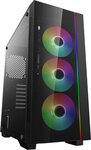 Корпус ATX Deepcool MATREXX 55 V3 ADD-RGB 3F Без БП чёрный - изображение