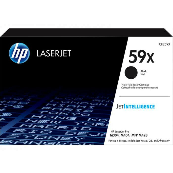 Картридж Cartridge HP 59X для LJ M404/M428/M430/M304, черный (10 000 стр.)