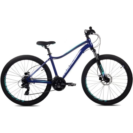 Женский велосипед Aspect горный Oasis HD (16", фиолетово-зеленый)