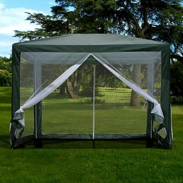 Садовый шатер Afina с сеткой AFM-1061NA Green (2х3)