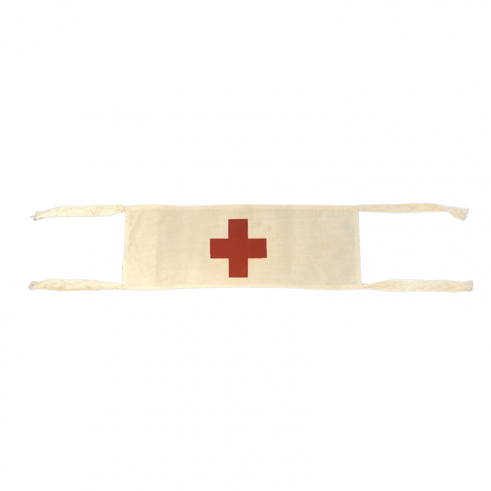 Медицинская повязка на руку с красным крестом (СССР)
