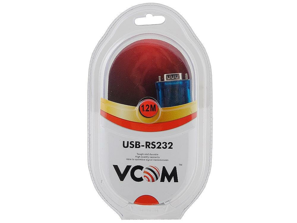 - USB 2.0 AM-COM DB9M 1.2 VCOM Telecom VUS7050         