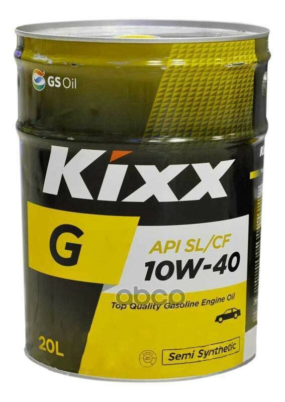 KIXX Kixx G 10w40 Sl (Gold) 20л П/Синт. Масло Моторное