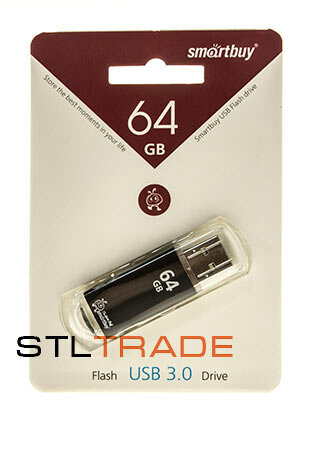 SB64GBVC-K3, 64GB USB V-Cut USB 3.0 черная, SmartBuy