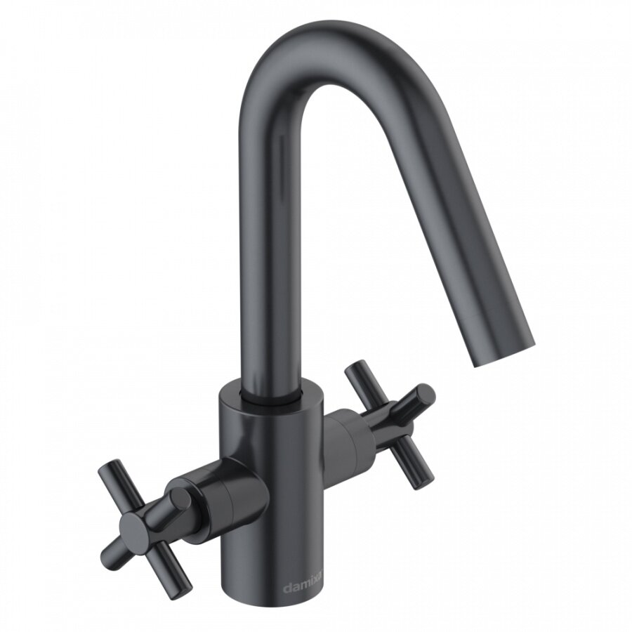 Смеситель для раковины Damixa Neo Classic, графит