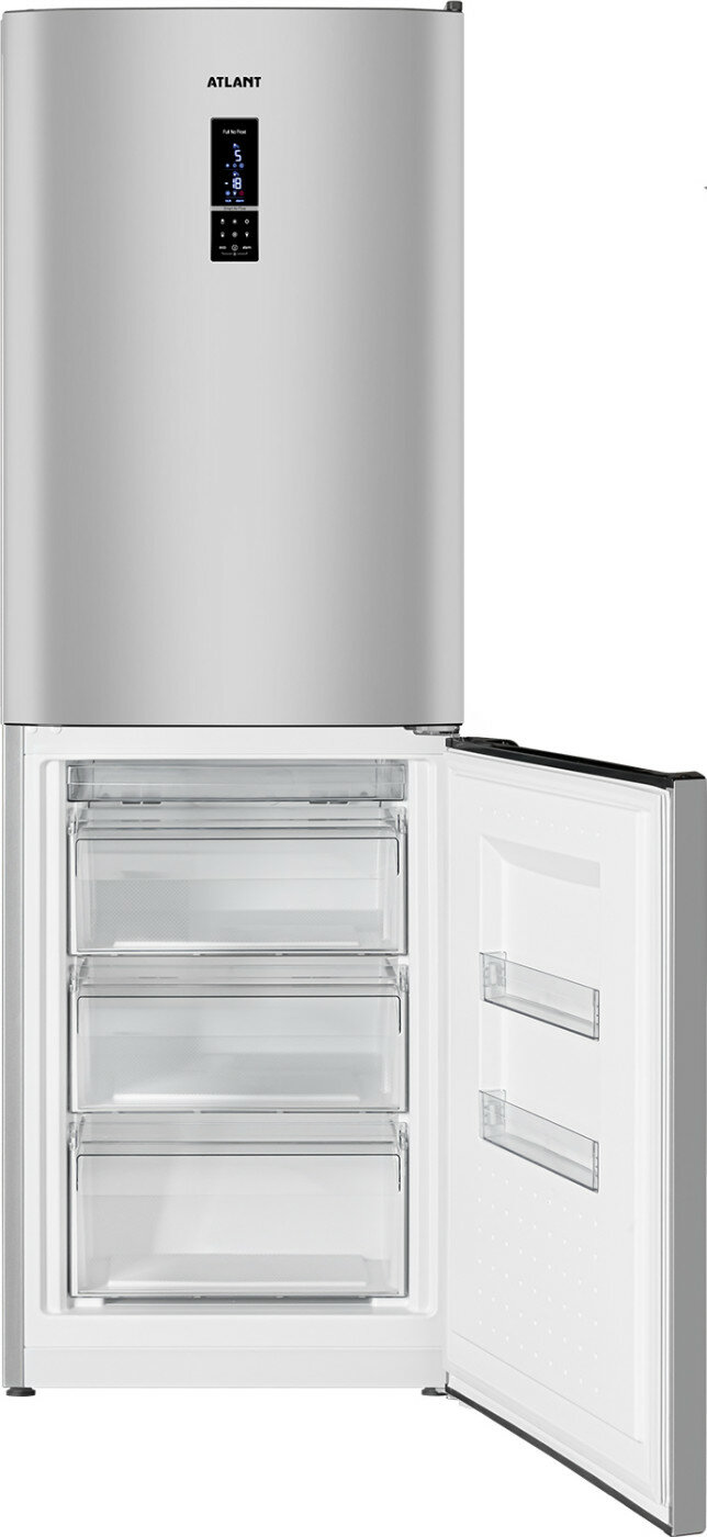 Холодильник Atlant 4619-189 ND, серебристый - фотография № 4