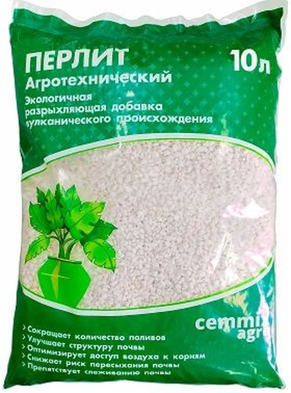 Перлит агротехнический Cemmix 10 л