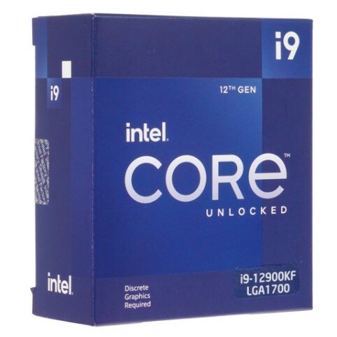 Intel CPU Core i9-12900KF Alder Lake BOX 3.2 ГГц 5.1 ГГц в режиме Turbo, 30MB, LGA1700