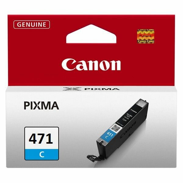 Картридж Canon CLI-471 C (0401C001), голубой