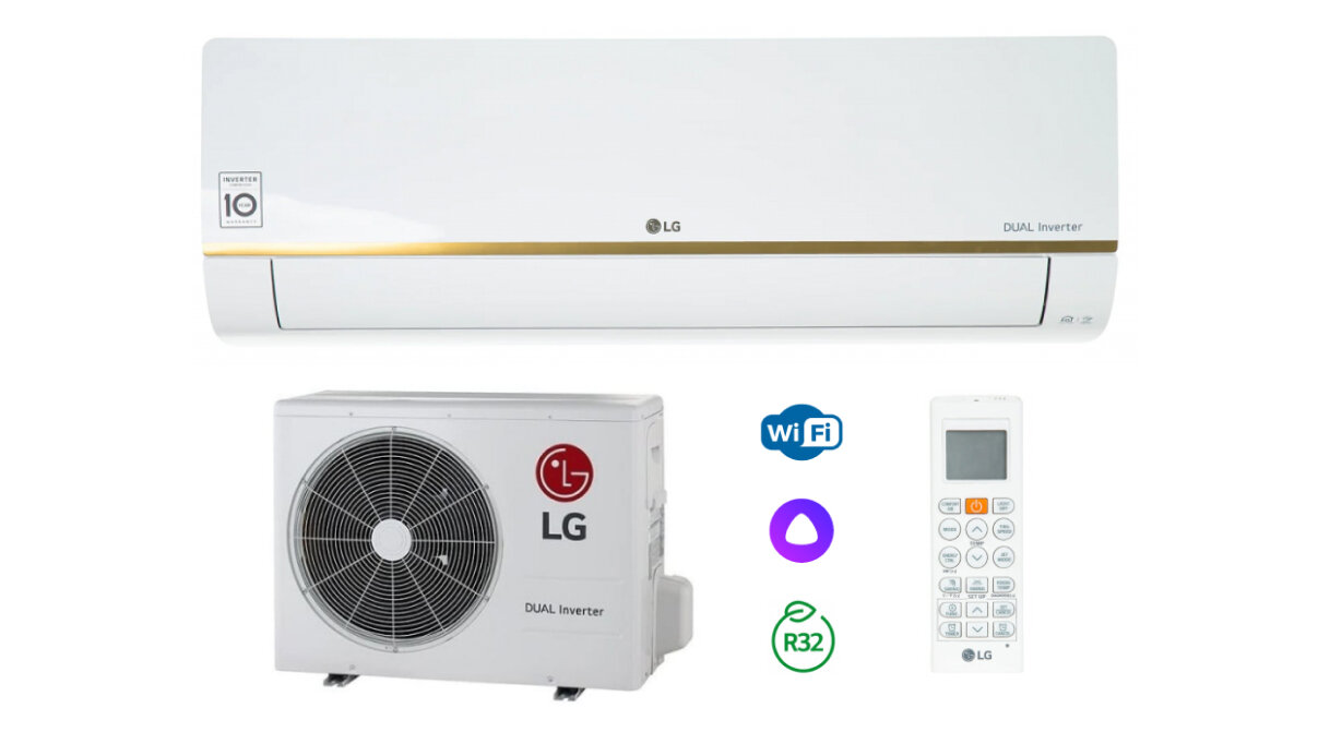 Кондиционер LG Smart Line Inverter TC12GQ.NSJC/TC12GQ.UA3C Сплит-система