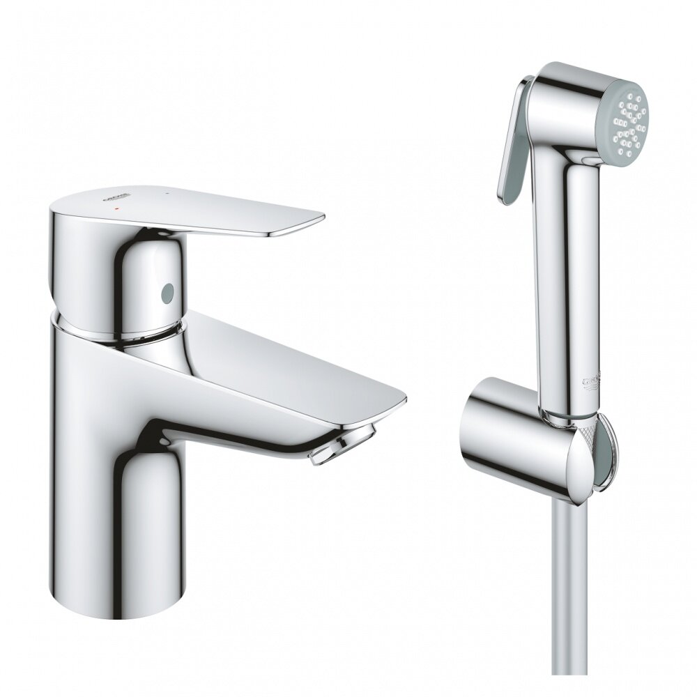 Смеситель с гигиеническим душем Grohe BauEdge 23757001