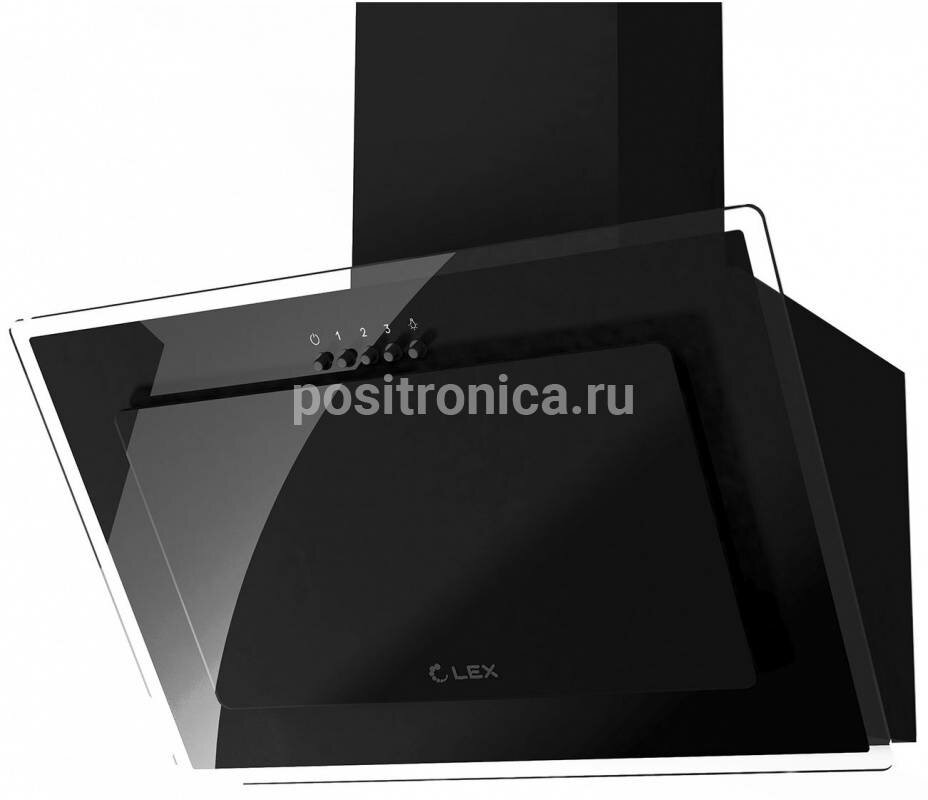 Каминная вытяжка Lex Mika G 600 BL черный (chti000336)