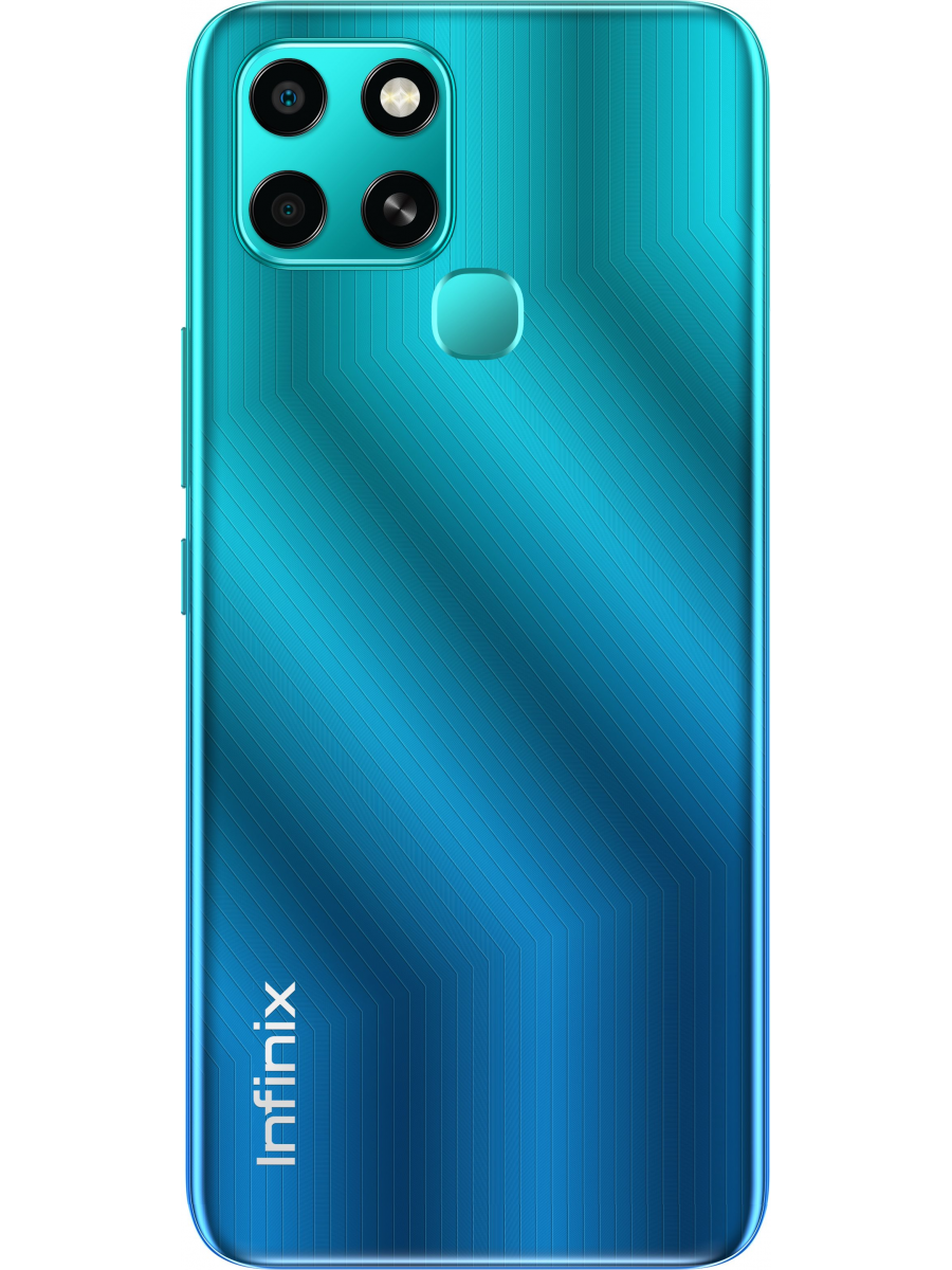 Смартфон INFINIX Smart 6 32Gb, X6511, бирюзовый