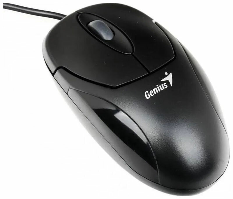 Мышь проводная Genius Xscroll V3 черный