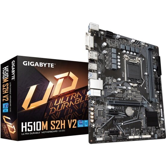 Материнская плата Gigabyte H510M S2H V2 (LGA1200, mATX)