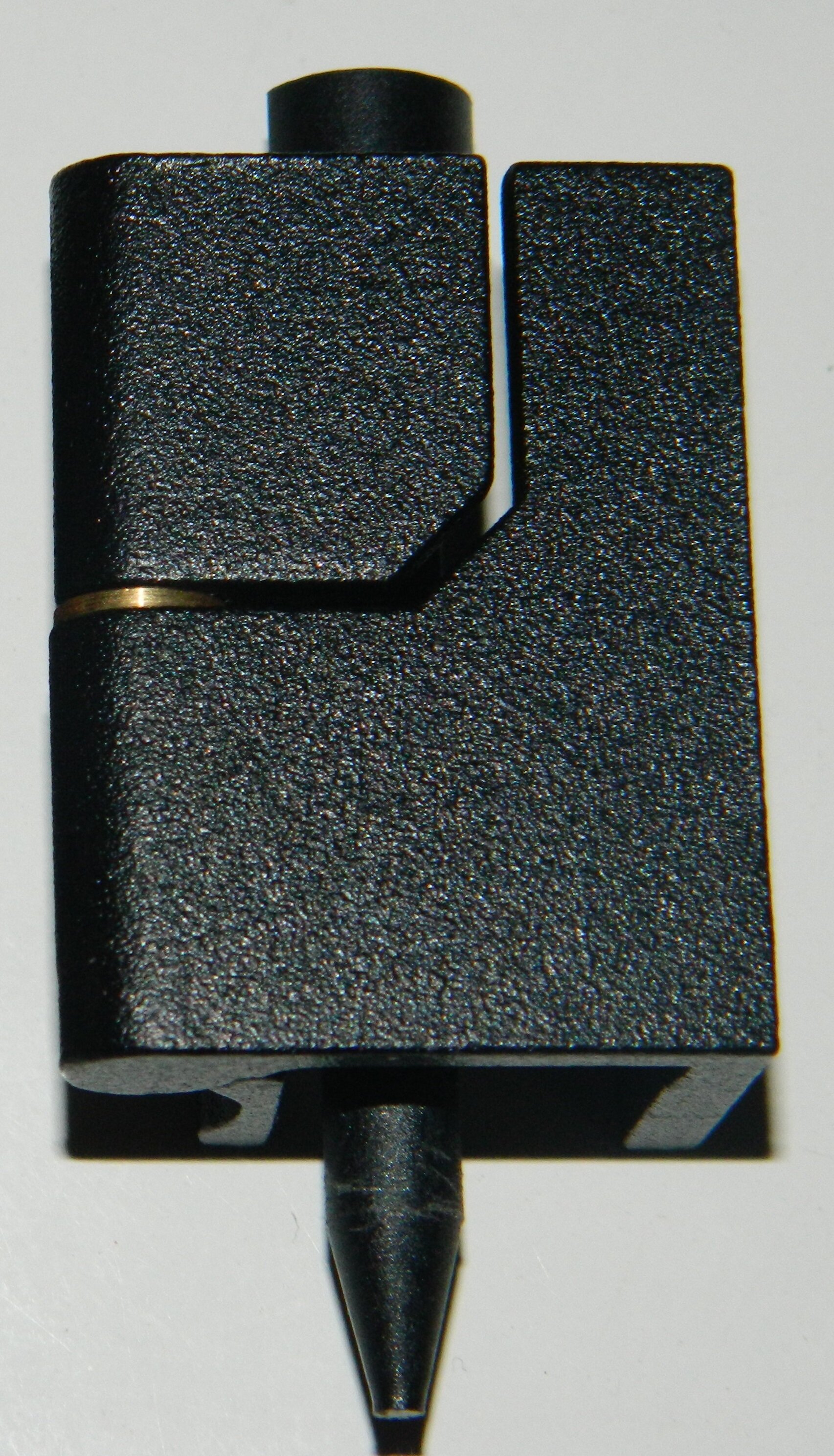 Петли EMKA наружные правые, для металлических дверок технологических шкафов, чёрные, 2 шт. - фотография № 5
