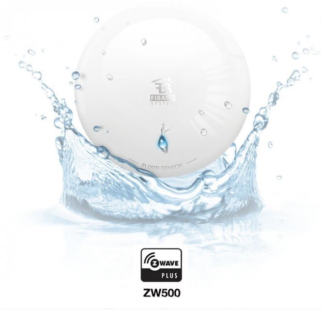 Датчик протечки и температуры FIBARO Flood Sensor Z-Wave