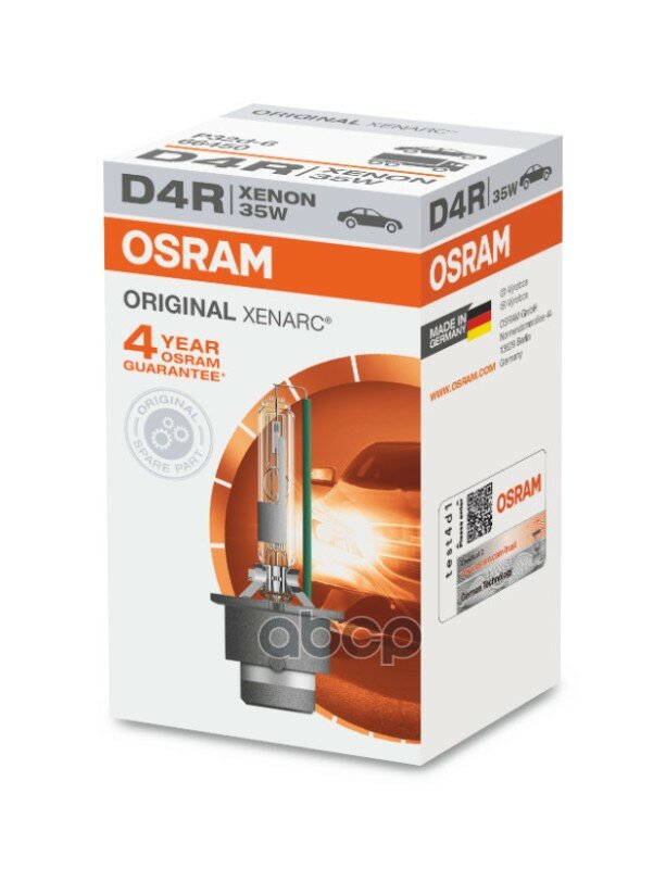 Osram 66450 Лампа Ксеноновая 12v D4r Xenarc 35w Osram арт. 66450