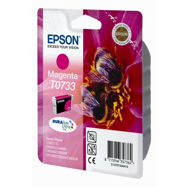 Картридж струйный Epson T0733 пурпурный для Epson С79/СХ3900/4900/5900 C13T10534A10