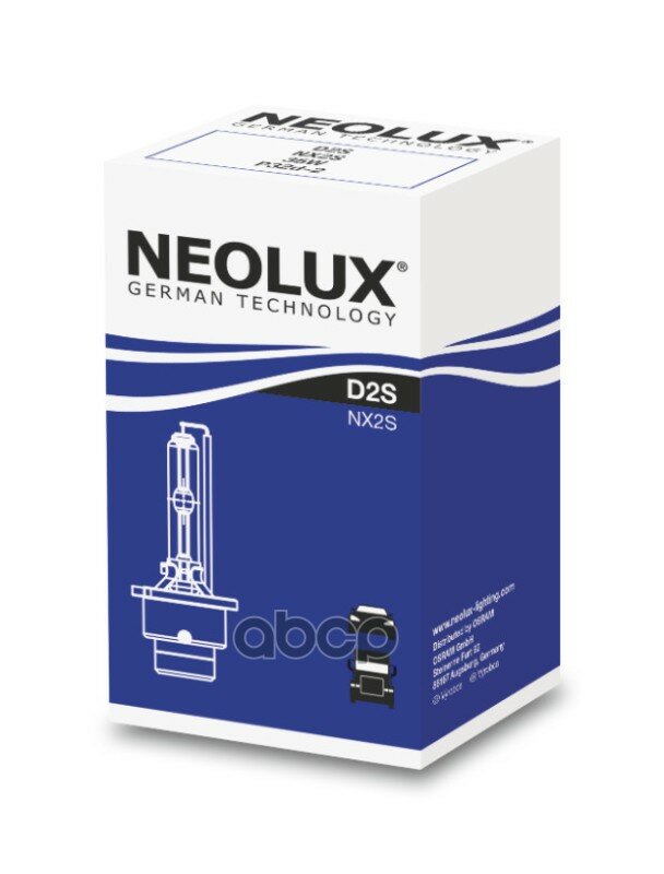 Лампа 35w P32d-2 10x1neolx (Xenon) (Складная Картонная Коробка) Neolux арт. D2S-NX2S