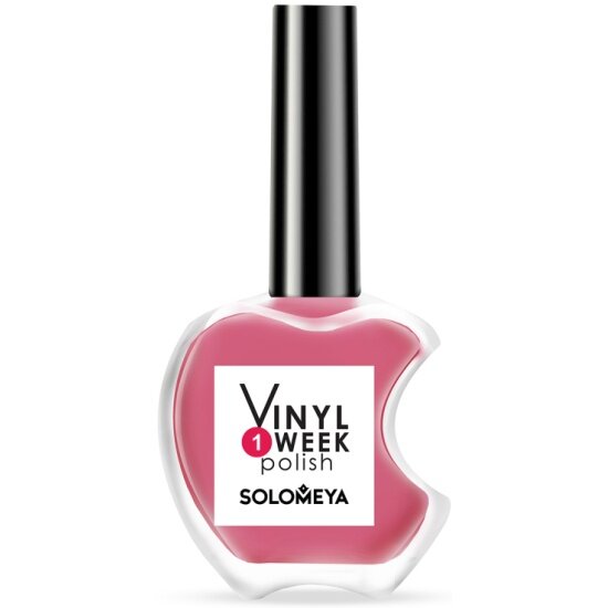 Лак недельный SOLOMEYA One Week Vinyl Polish Maroon №21, 13 мл