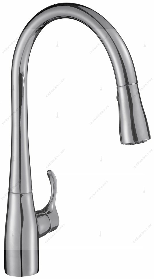 Jacob Delafon Смеситель для кухни Jacob Delafon SIMPLICE 596D-VS, матовая сталь