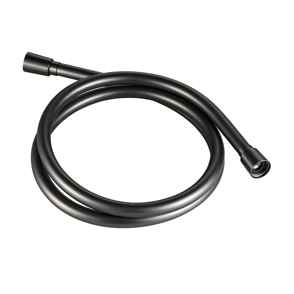 фото Шланг для душа Lavelly 1500 мм ПВХ оружейная сталь (1023764)