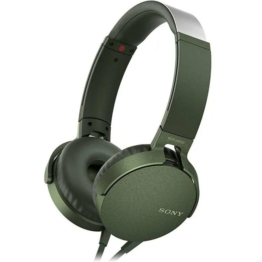 Sony MDR-XB550AP (зелёный)