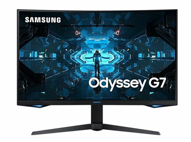 31.5" Монитор Samsung Odyssey G7 (C32G75TQSI), 2560x1440, 240 Гц, *VA, черный