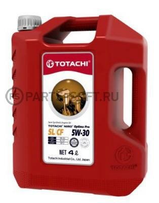 TOTACHI 1C504 Масло TOTACHI NIRO Optima PRO Semi-Synthetic 5w-30 SL/CF пласт. 4л