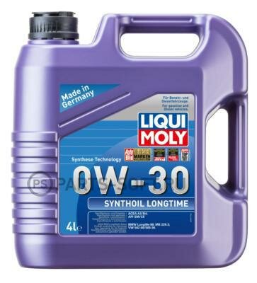 LIQUI MOLY 7511 масло моторное Synthoil Longtime 0W-30 (4L)