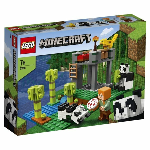 Конструктор Lego Minecraft 21158 Конструктор LEGO Minecraft Питомник панд 21158