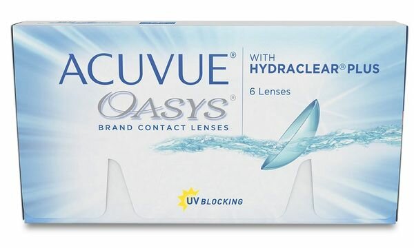   Acuvue oasys (8.4/-1.5) 6