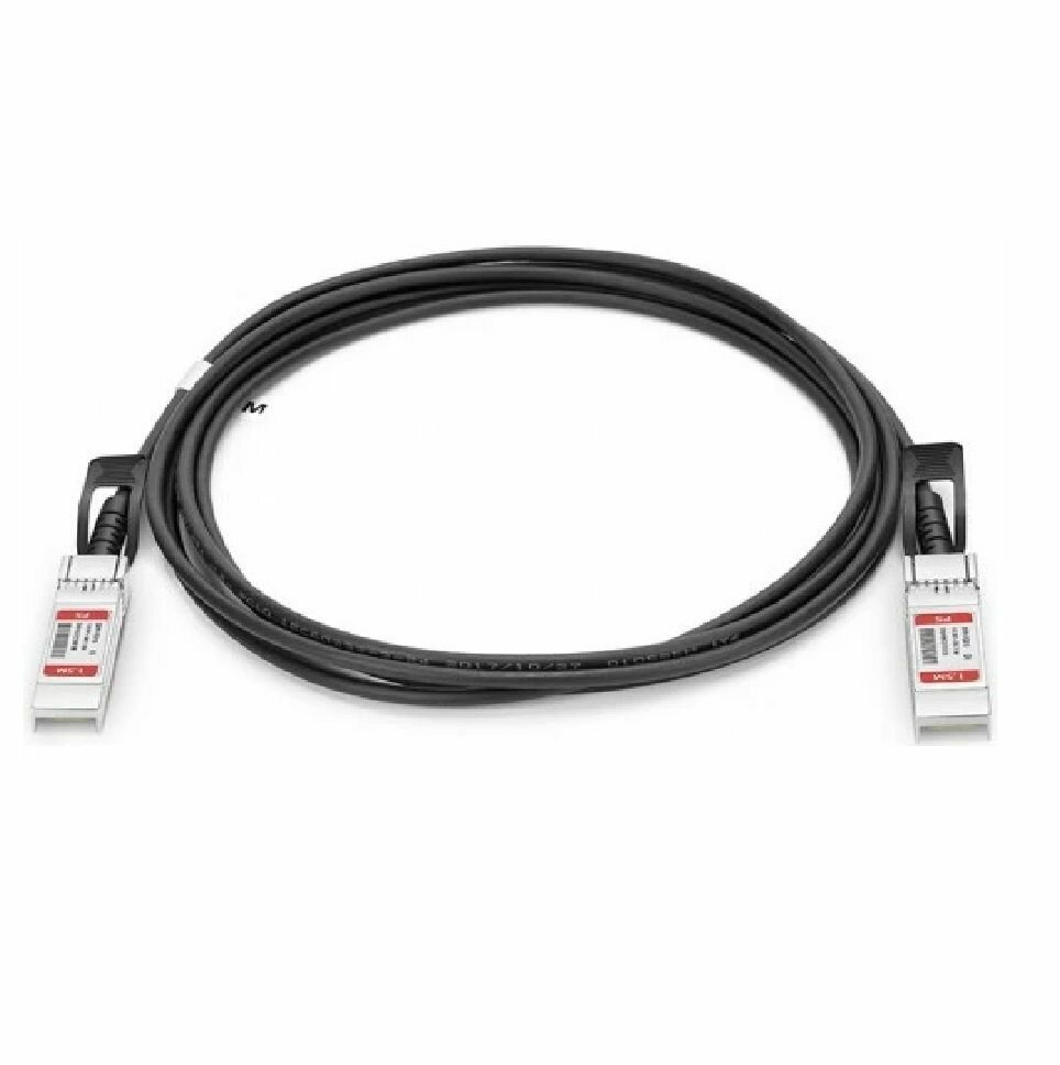 Аксессуар FS 1m (3ft) for Mellanox MCP2100-X001A Compatible 10G SFP+ Passive Direct Attach Copper Twinax Cable P/N
