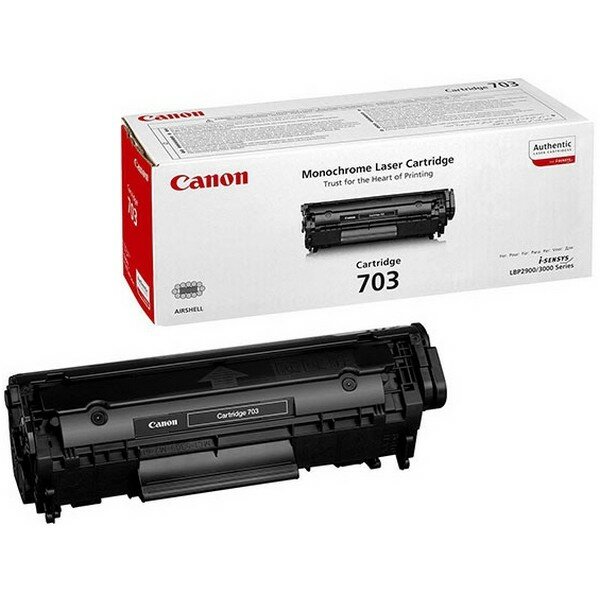 Картриджи и тонеры для принтеров и МФУ CANON 703 Black