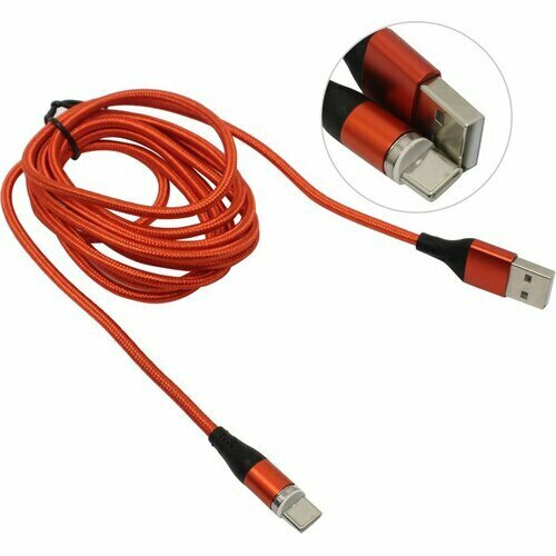 USB 2.0 A -> Type C Jet.a JA-DC38 2 Red