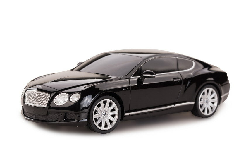 RASTAR Машина р/у 1:24 Bentley Continental GT speed, цвет чёрный 27MHZ