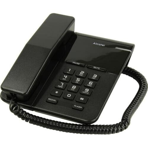 Проводной телефон Alcatel T22 Black