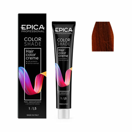 8.46 EPICA PROFESSIONAL COLORSHADE Крем-краска светло-русый медно красный, 100 мл.