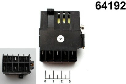 Кнопка для станка 220/16 DZ07B (DKLD) 10 контактов (№275)