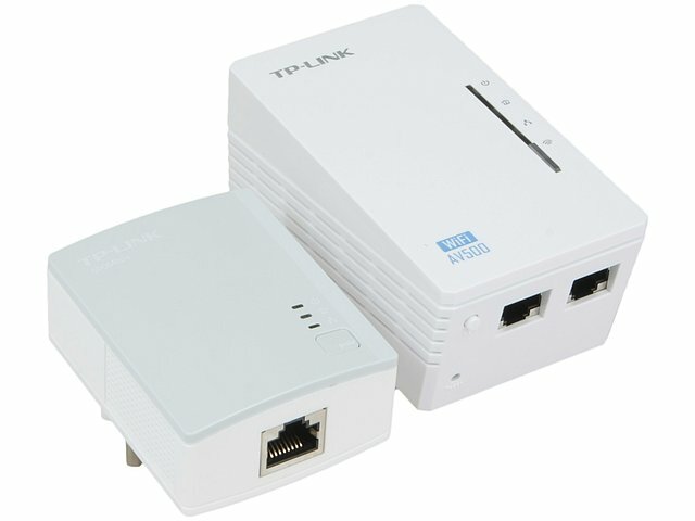  Powerline TP-Link Powerline- TP-Link TL-WPA4220 KIT 2  100/. + WiFi 300/. (ret)