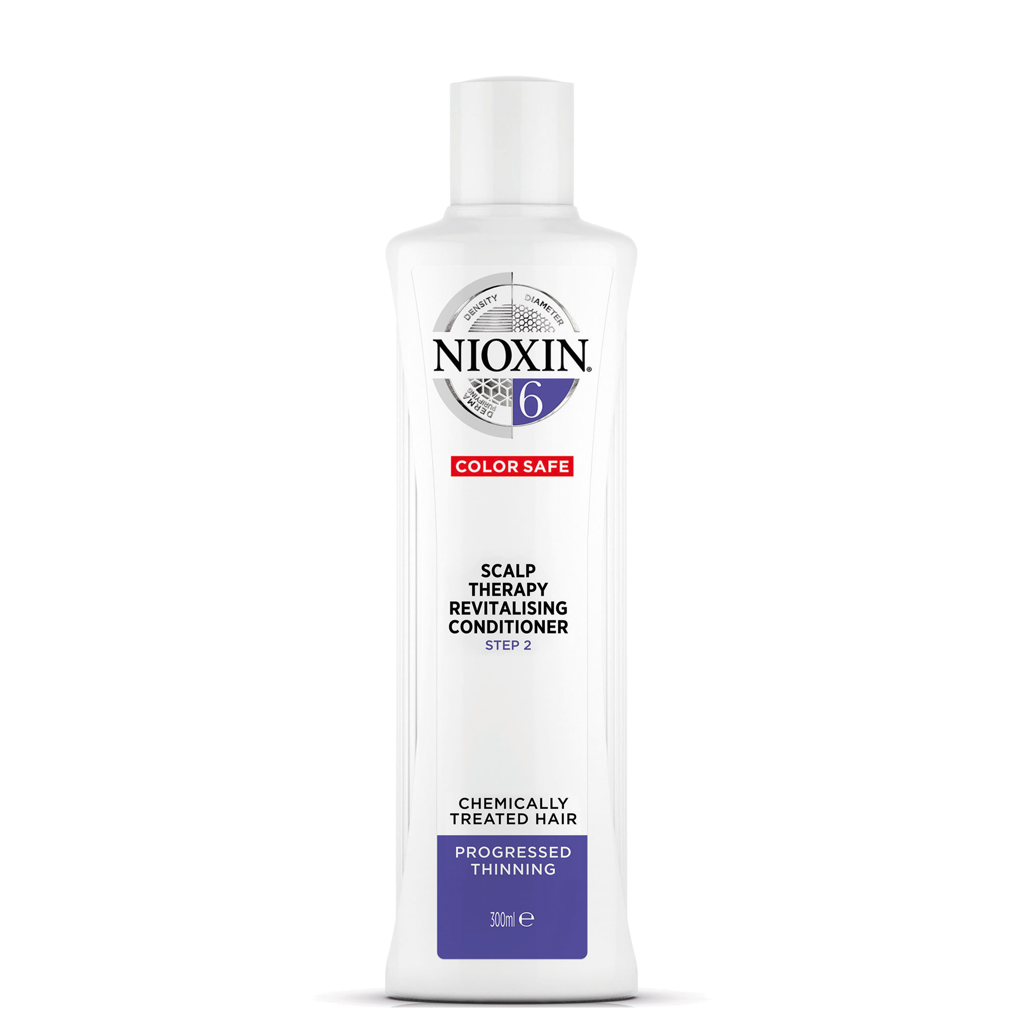 NIOXIN 3D System 6 Увлажняющий кондиционер для повреждённых и нормальных волос, 300 мл