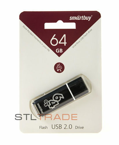 SB64GBGS-K, 64GB USB Glossy черная, SmartBuy