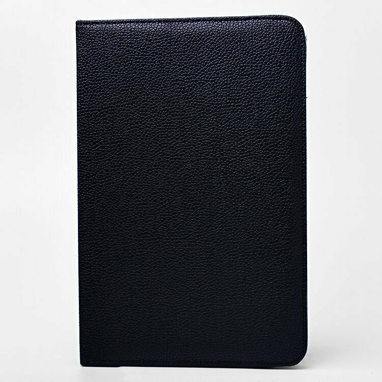 фото Универсальный чехол-книжка из эко-кожи для планшета с диагональю 10.0 / Крепление резинка / Трансформация в подставку /черный