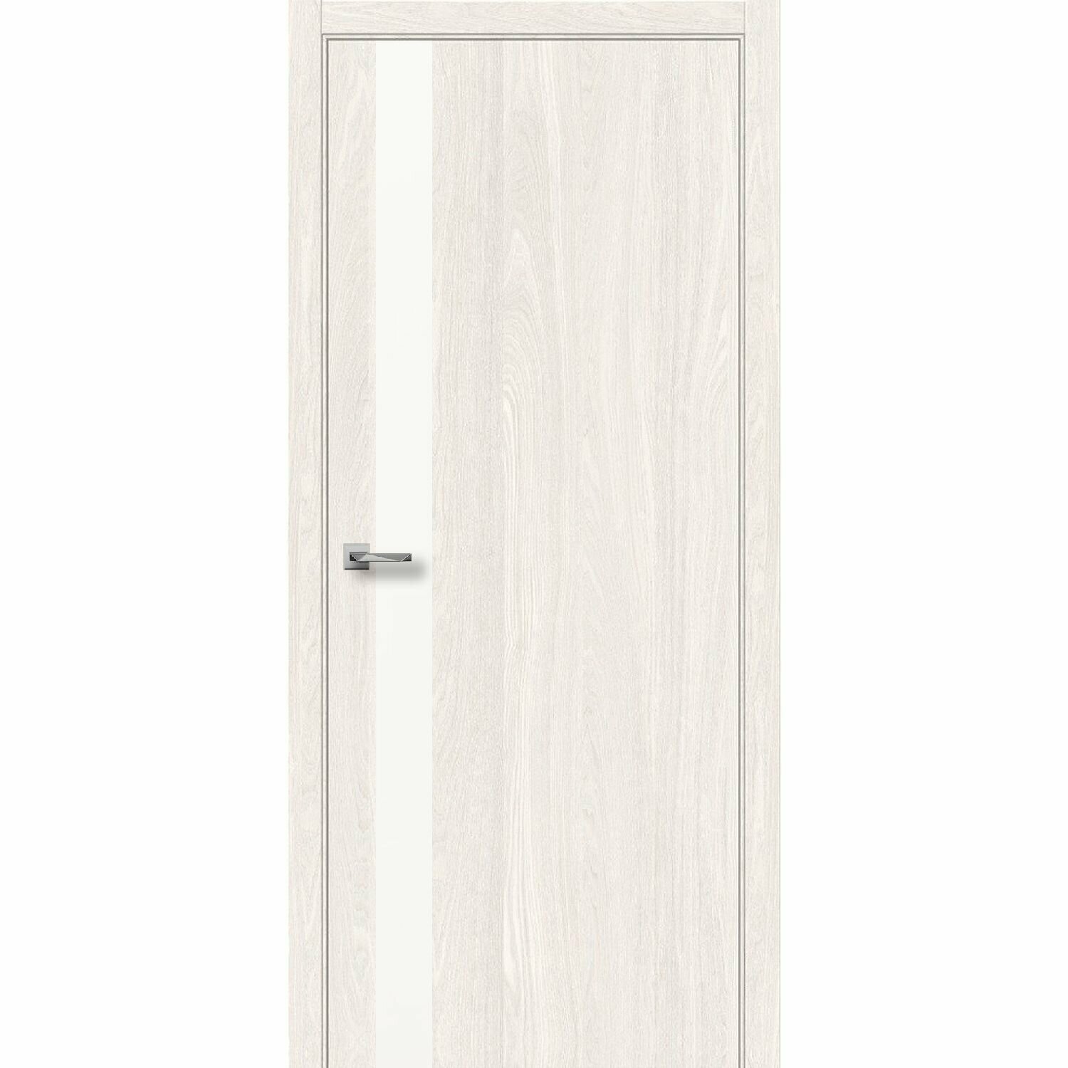 Межкомнатная дверь Casaporte толедо 03 ПВХ с зарезами 200х90 см белый