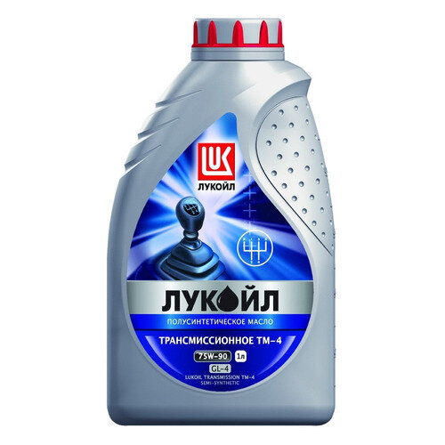 Масло трансмиссионное полусинтетическое LUKOIL ТМ-4, 75W-90, 1л [19531]