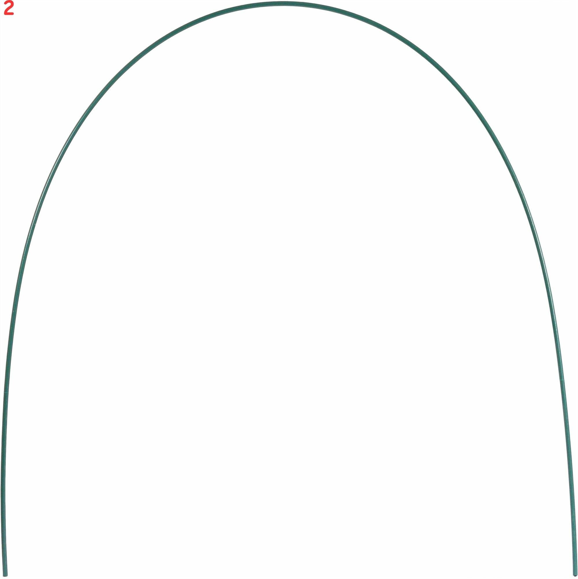 Дуга пластиковая для парника, диаметр 12 мм, длина 3 м (2 шт.)