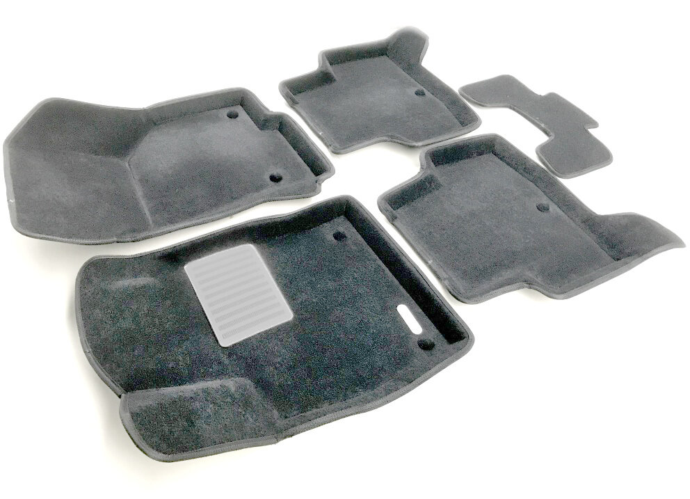 фото Коврики в салон текстиль 3D Business (серые) Euromat для Audi A3 8V [2012-2020], Skoda Octavia A7 [2013-2020], Volkswagen Golf [2012-2020]