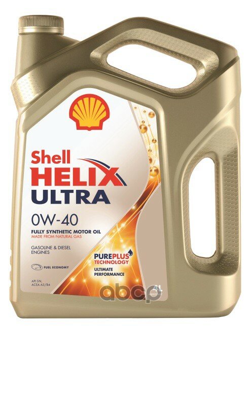 Shell Масло Shell Helix Ultra 0w-40 Sn/Cf 4л