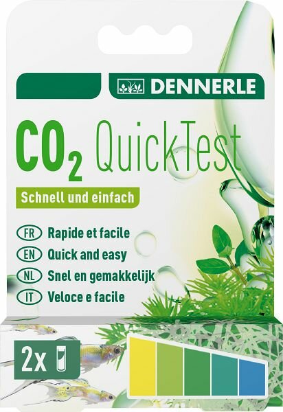 Dennerle Тест Dennerle CO2 QuickTest для мгновенного измерения CO2, 2 шт.